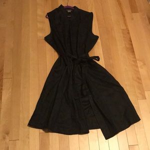 Tie front shawl/ dress